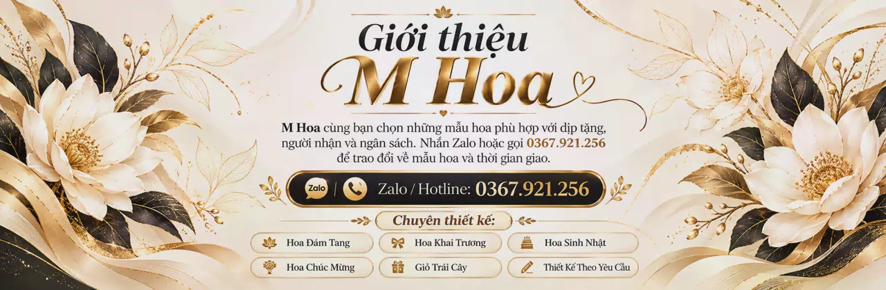Ảnh bìa Shop hoa tươi Phường Yên Sơn Ninh Bình - Gửi lời chúc bằng sắc hoa